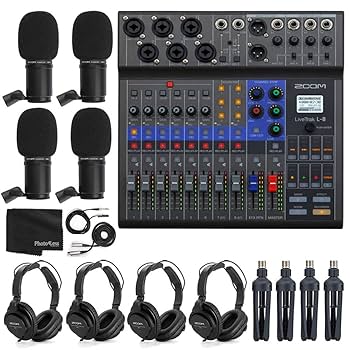 ZOOM LiveTrak L-8 レコーディングインターフェース LiveTrak L-8 | ZOOM
